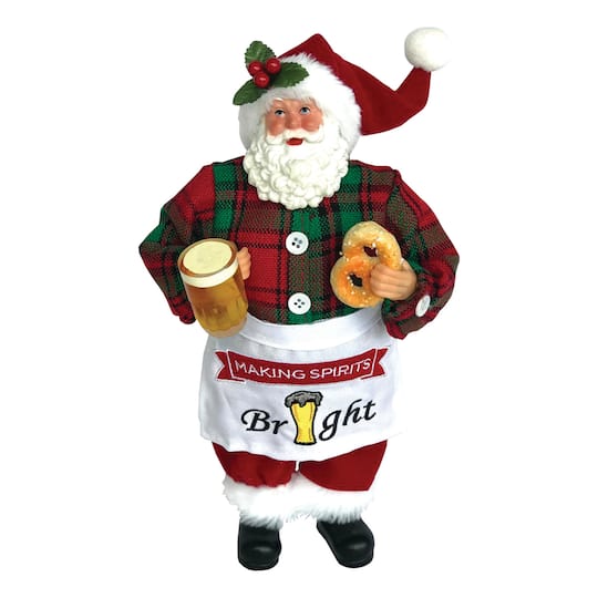 Santa's Workshop 12" Making Spirits Bright Santa By Santasworkshop | Michaels®